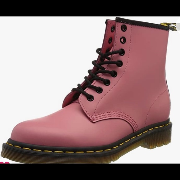 New Dr Martens pink 1460 boots. - Picture 3 of 11